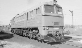 Lokomotywa spalinowa ST44-003 z pierwszej dostawy z ZSRR, z oryginalnymi...